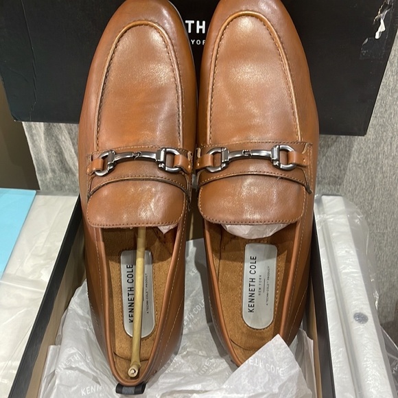 Brand new Kenneth Cole Loafer Ortholite technology Cognac 11.5 - Picture 9 of 9